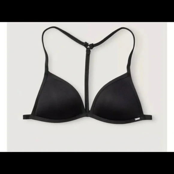 Victoria's Secret PINK M Push Up Top High Waist BIKINI Swimwear Bathing Suit - Picture 2 of 11